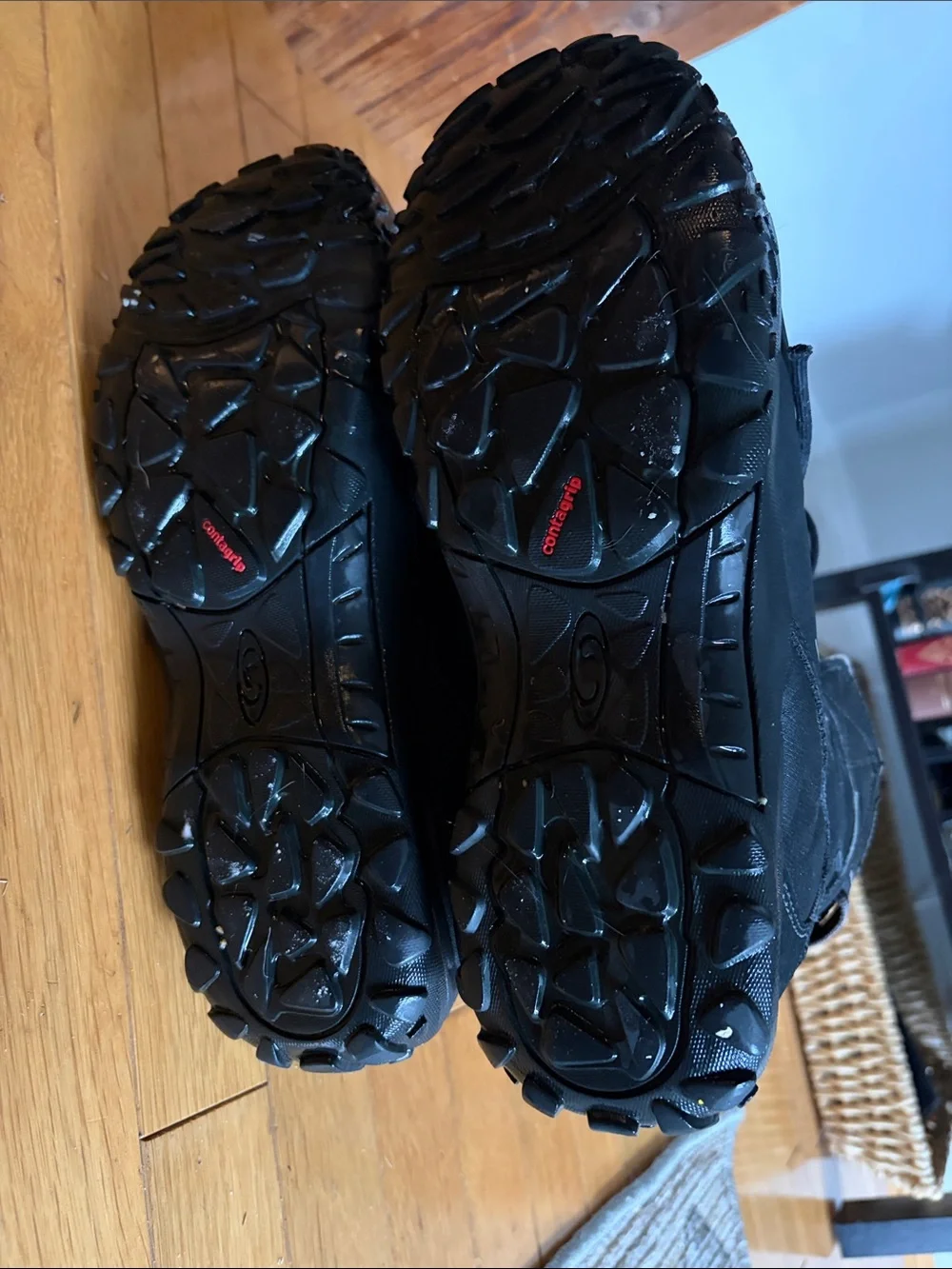 Salomon Snowtrip TS WP Winter Boots Men’s Size 10 Black Waterproof Thinsulate